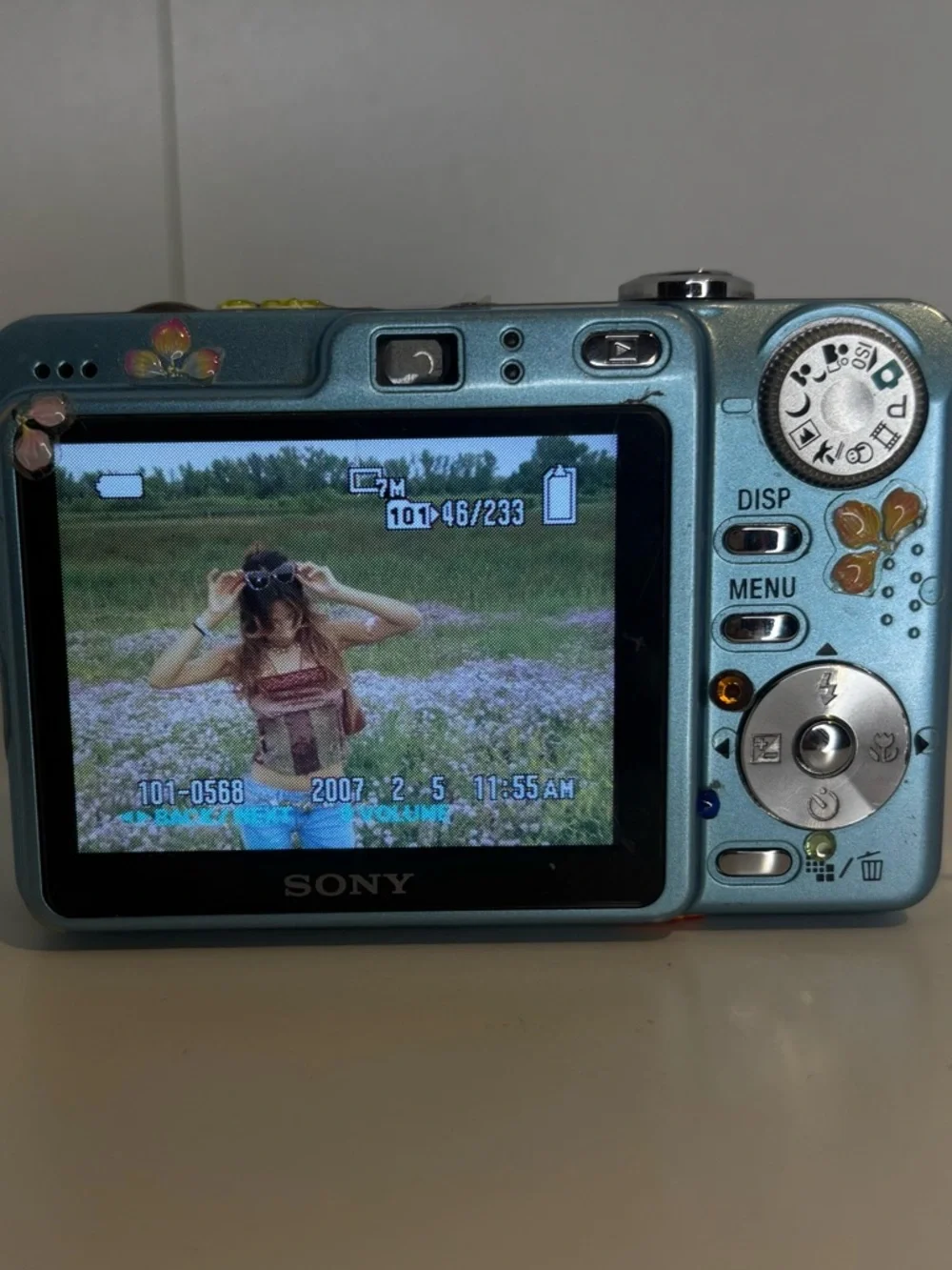 Sony cybershot DSC-W55 digital camera